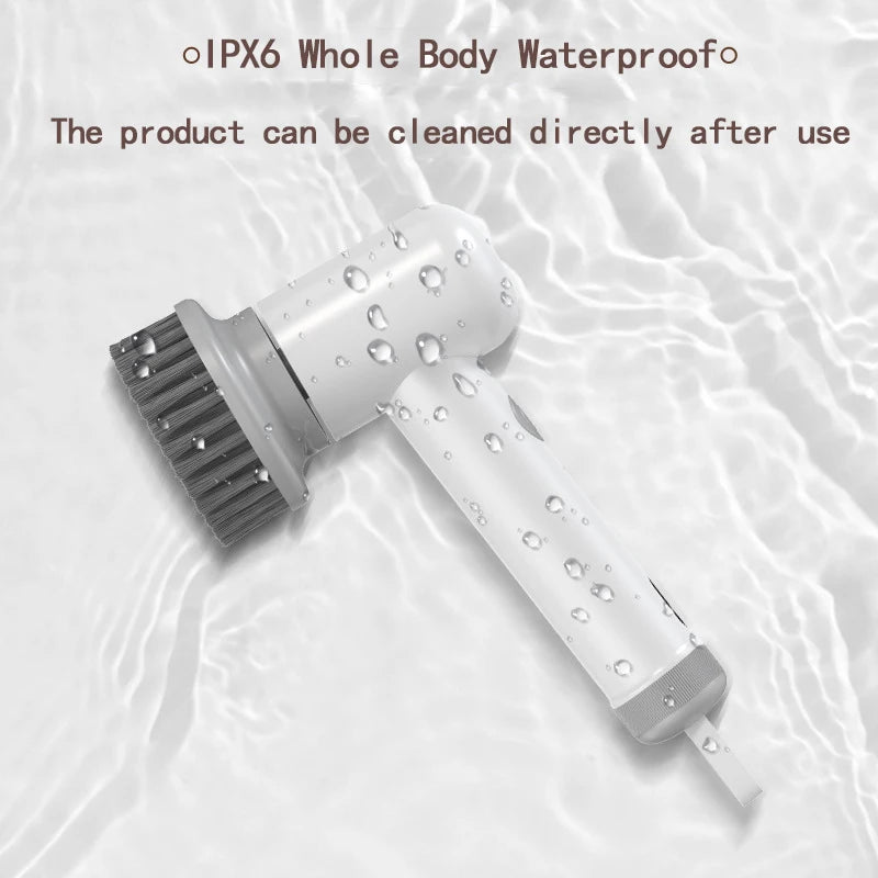 Electric Dish and Surface Brush Set